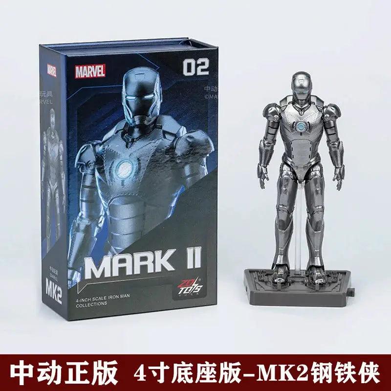  Iron Man Action Figure With Display Base Mk1 To Mk7 -  ToylandEU™