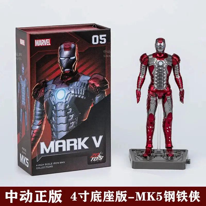  Iron Man Action Figure With Display Base Mk1 To Mk7 -  ToylandEU™