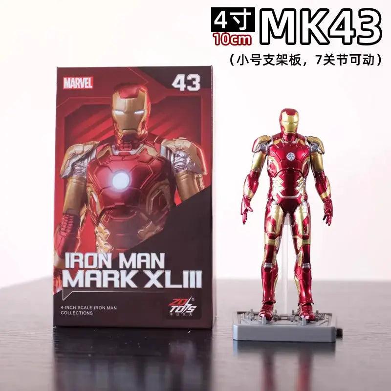  Iron Man Action Figure With Display Base Mk1 To Mk7 -  ToylandEU™