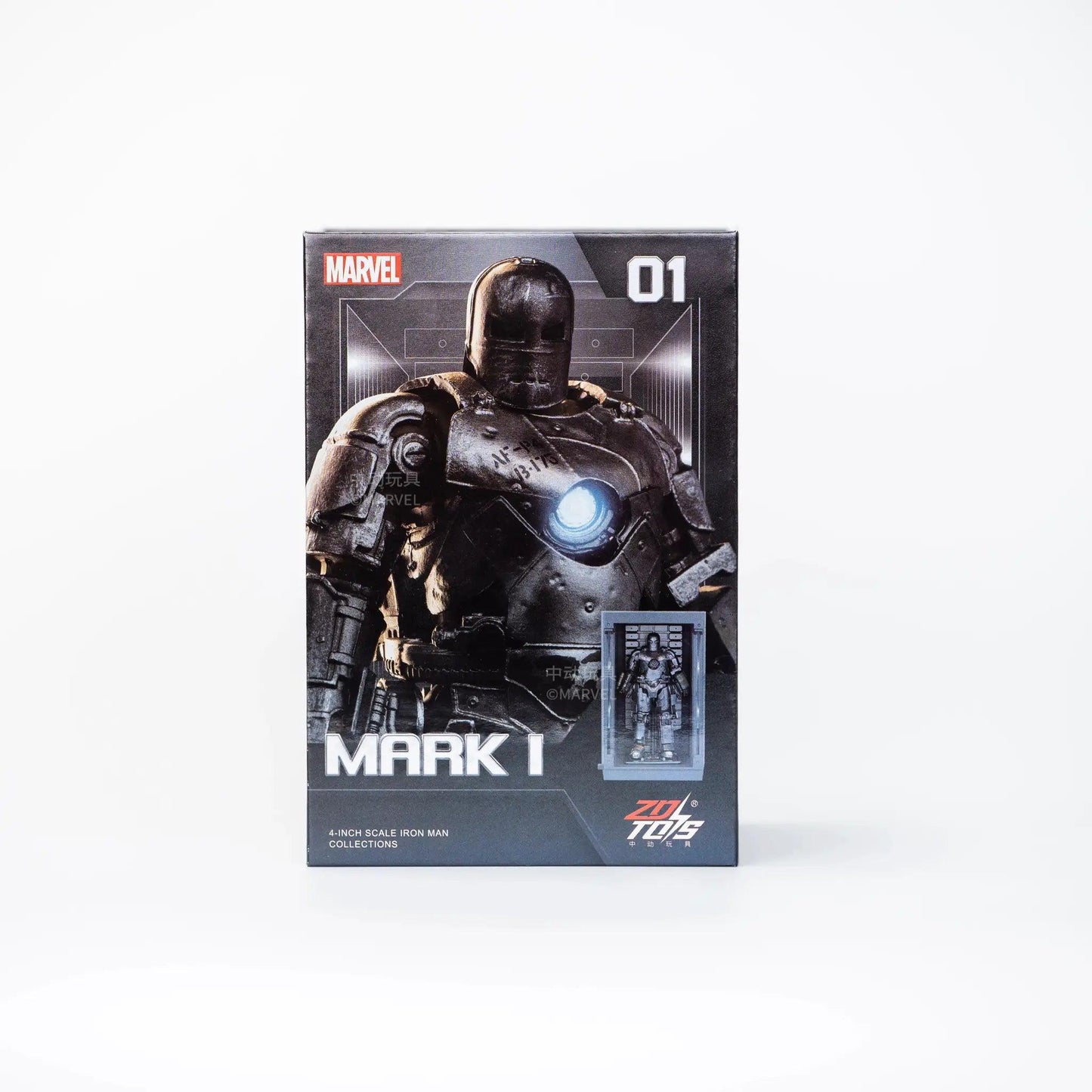  Iron Man Action Figure With Display Base Mk1 To Mk7 -  ToylandEU™