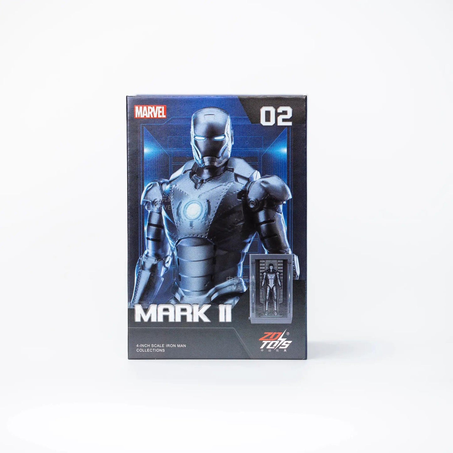  Iron Man Action Figure With Display Base Mk1 To Mk7 -  ToylandEU™