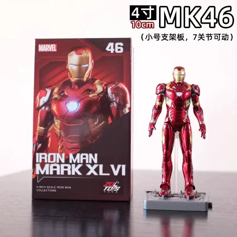  Iron Man Action Figure With Display Base Mk1 To Mk7 -  ToylandEU™