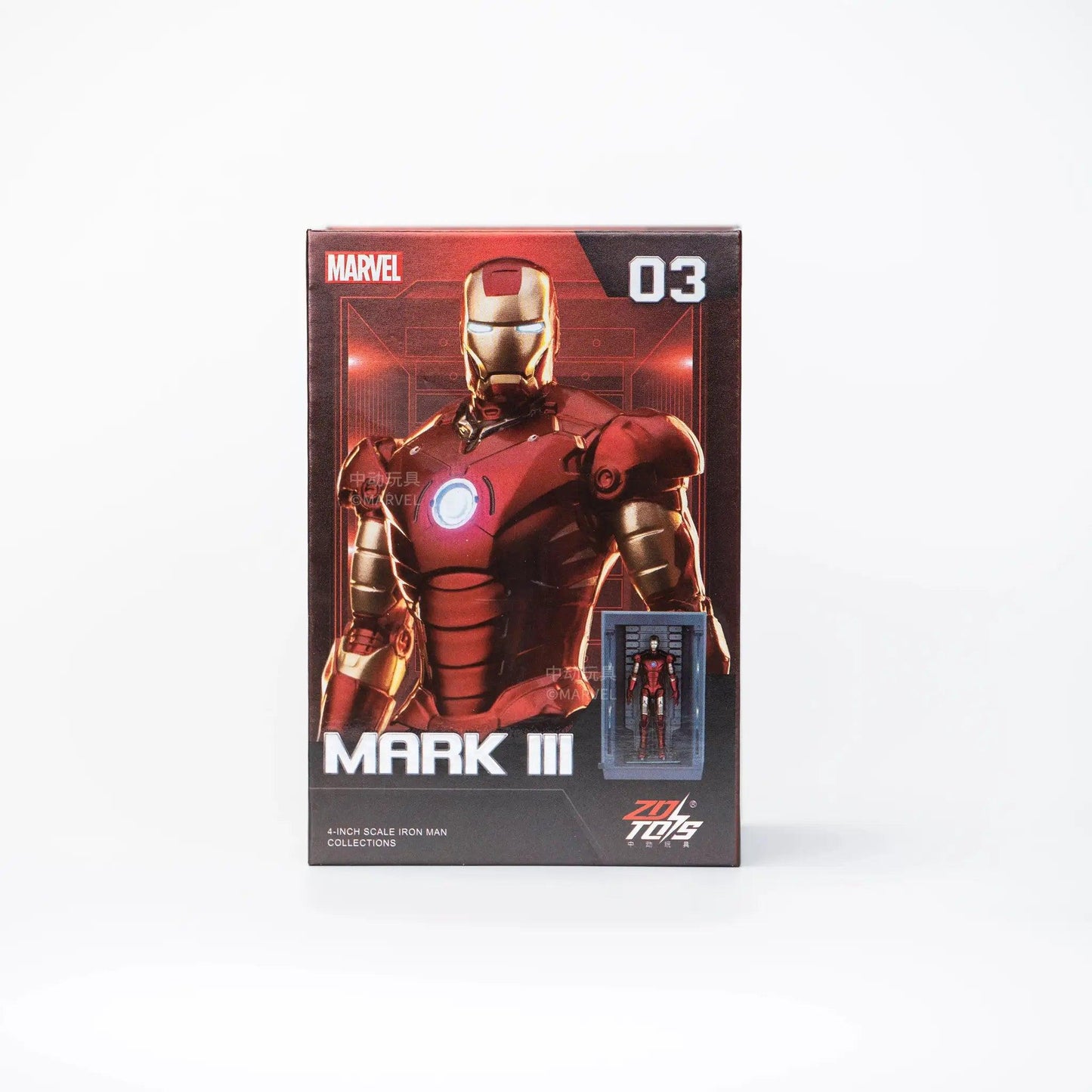  Iron Man Action Figure With Display Base Mk1 To Mk7 -  ToylandEU™