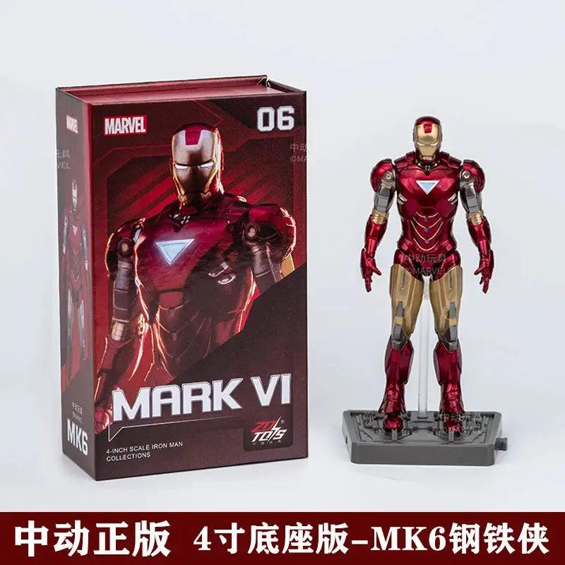  Iron Man Action Figure With Display Base Mk1 To Mk7 -  ToylandEU™