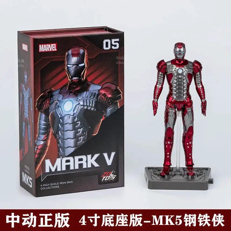  Iron Man Action Figure With Display Base Mk1 To Mk7 -  ToylandEU™