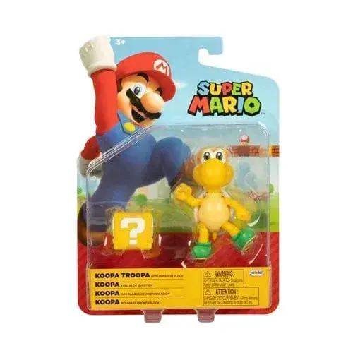  World of Nintendo 4" Action Figure - Koopa Troopa with Question Block -  ToylandEU™