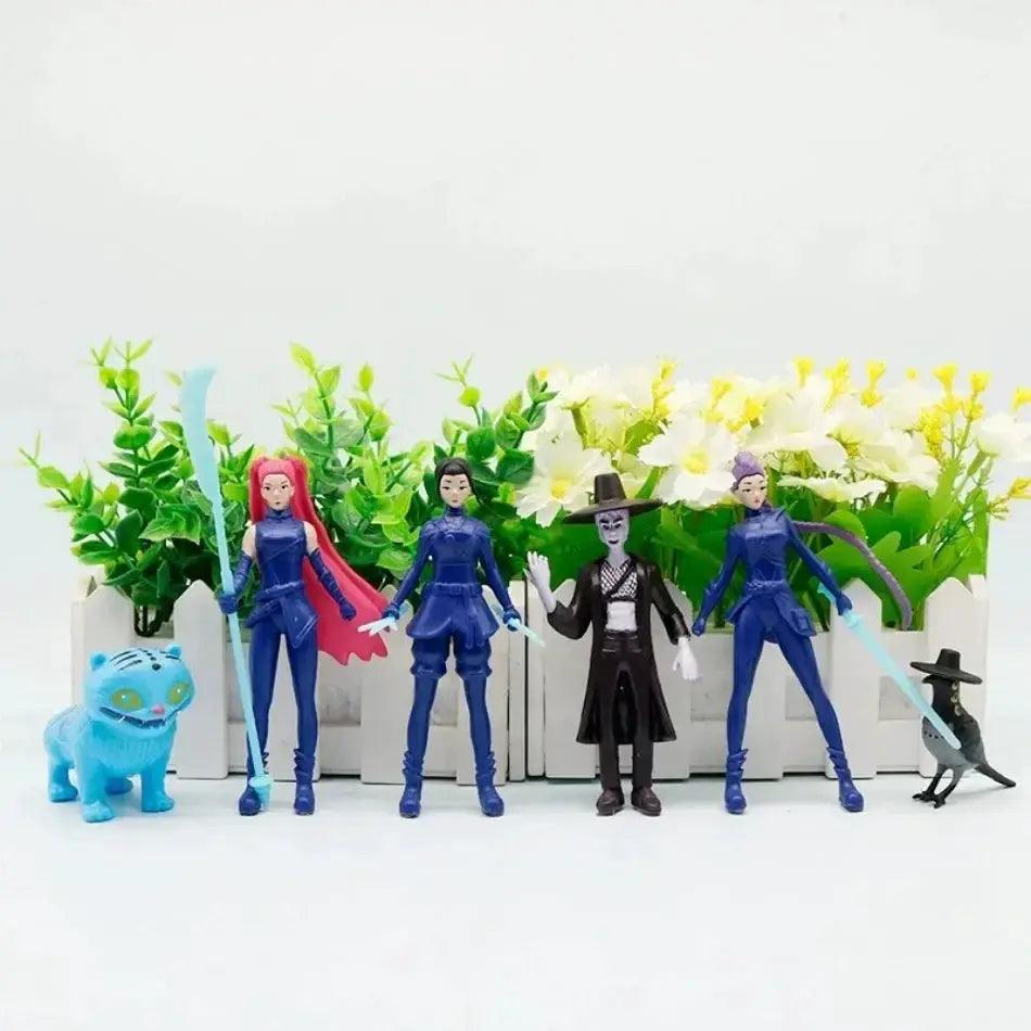  Kpop Demon Hunters Action Figure Desktop Decor Gift -  ToylandEU™