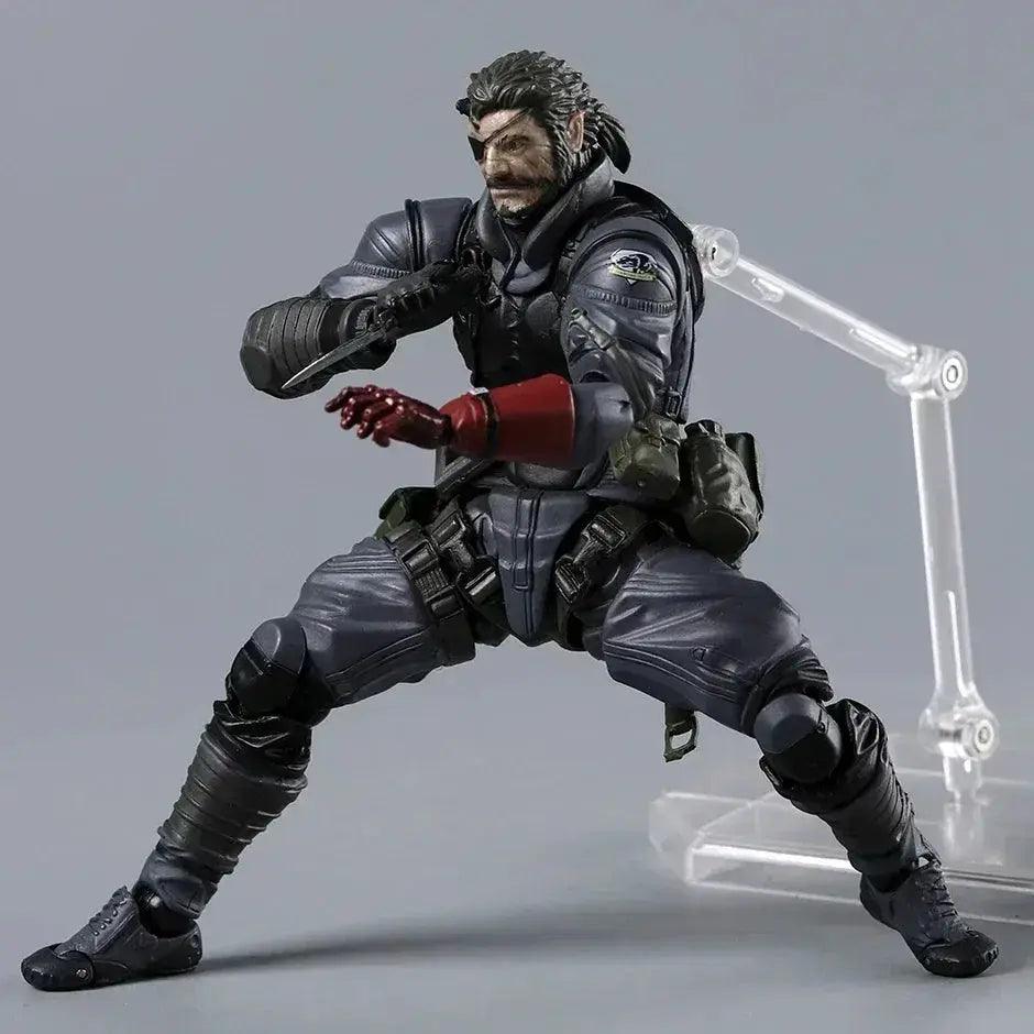  Metal Gear Solid 5 Venom Snake Action Figure PVC 6.1 Inch Desktop Model Unisex Finished Goods -  ToylandEU™