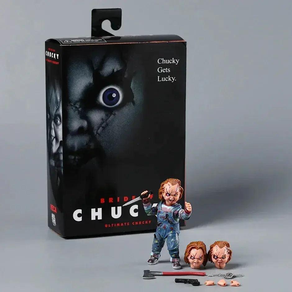  NECA Bride Of Chucky Ultimate CHUCKY Action Figure PVC 10 cm Unisex Collectible Model Toy -  ToylandEU™