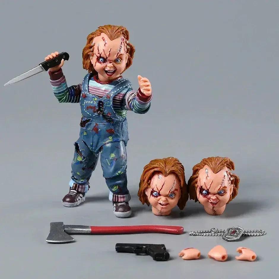  NECA Bride Of Chucky Ultimate CHUCKY Action Figure PVC 10 cm Unisex Collectible Model Toy -  ToylandEU™