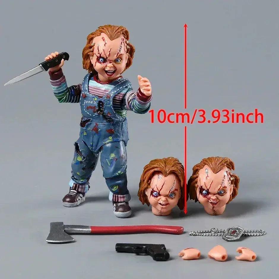  NECA Bride Of Chucky Ultimate CHUCKY Action Figure PVC 10 cm Unisex Collectible Model Toy -  ToylandEU™
