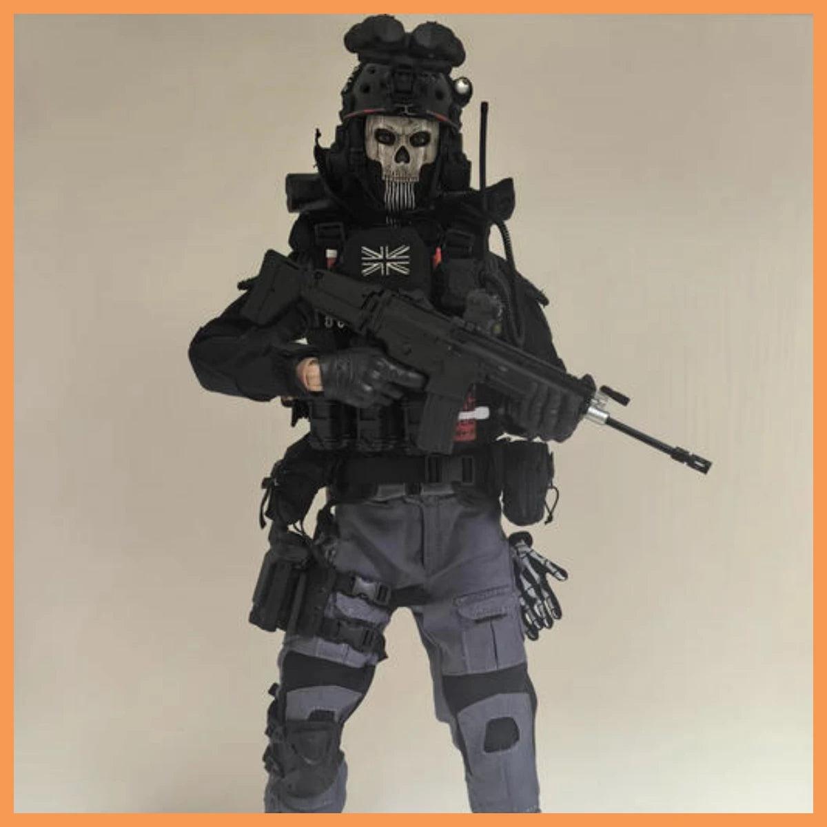  Action Figure | Night Battle Ghost 1/6 | Toylandeu™ 
