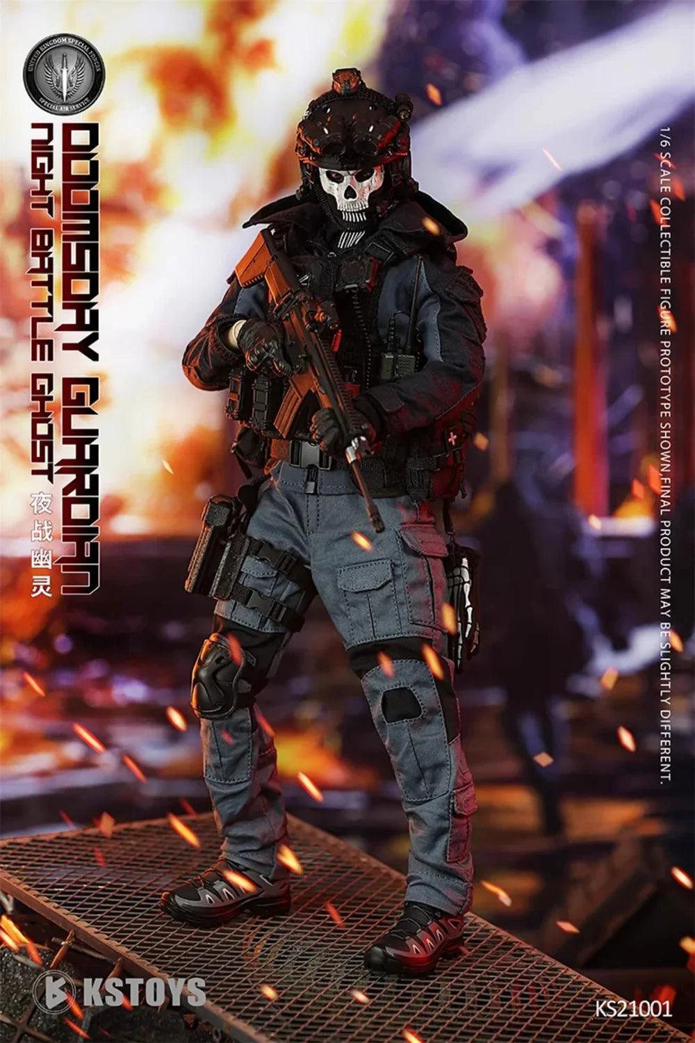  Action Figure | Night Battle Ghost 1/6 | Toylandeu™ 