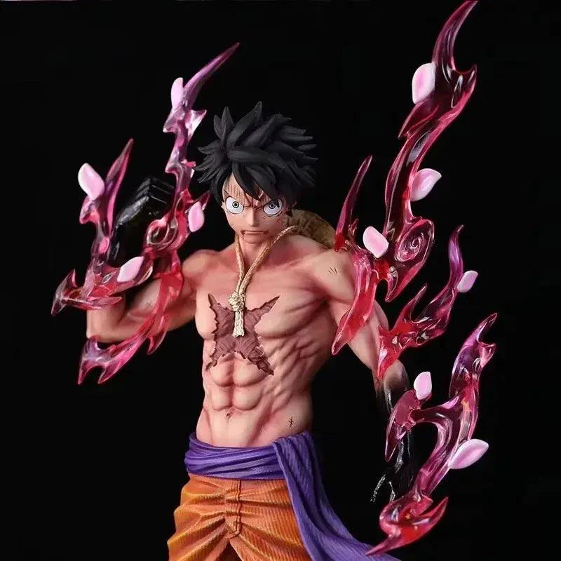  One Piece Luffy Action Figure PVC Cherry Flowing Pose -  ToylandEU™