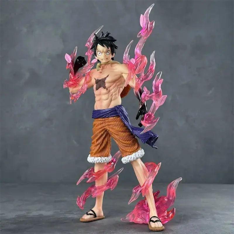  One Piece Luffy Action Figure PVC Cherry Flowing Pose -  ToylandEU™