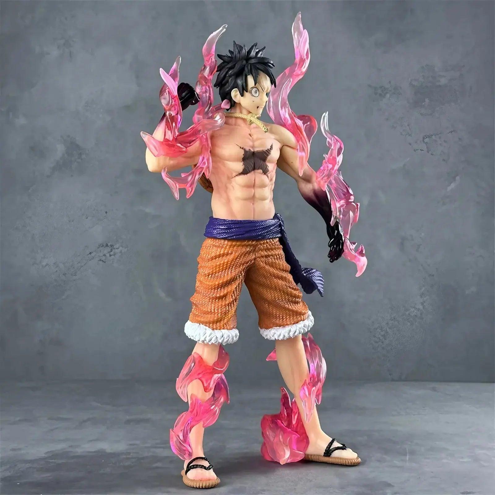  One Piece Luffy Action Figure PVC Cherry Flowing Pose -  ToylandEU™