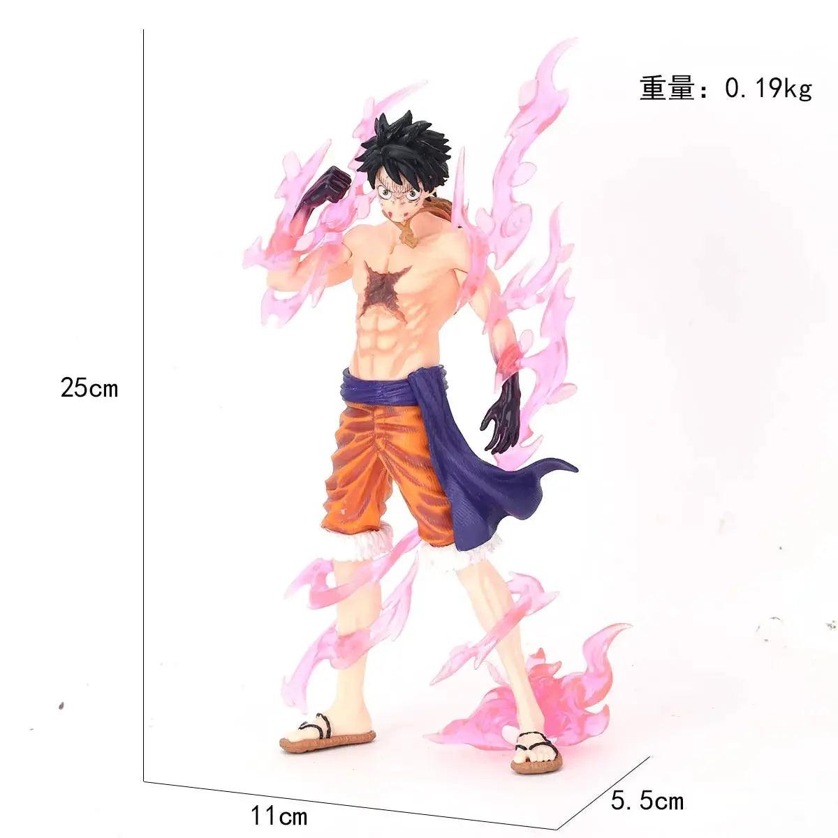  One Piece Luffy Action Figure PVC Cherry Flowing Pose -  ToylandEU™