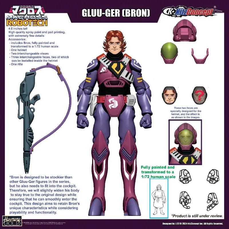 Action Figure | Robotech Zentraedi Pilot | Toylandeu 
