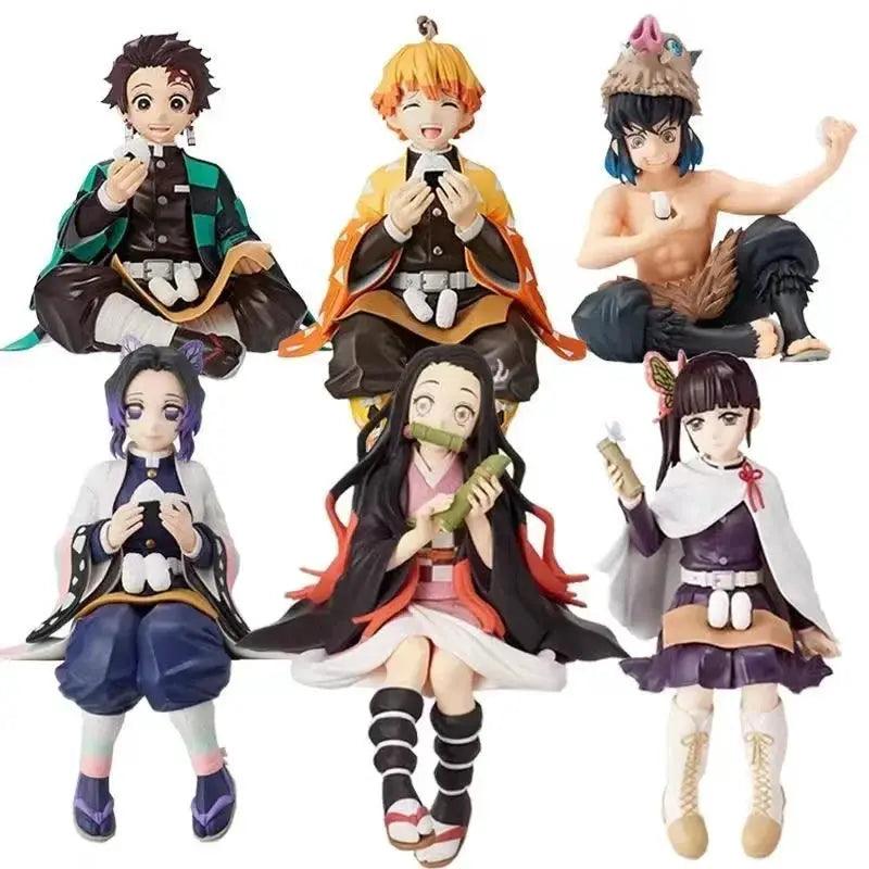  Demon Slayer Action Figure Set Premium PVC Collectible -  ToylandEU™