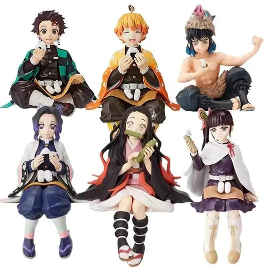  Demon Slayer Action Figure Set Premium PVC Collectible -  ToylandEU™