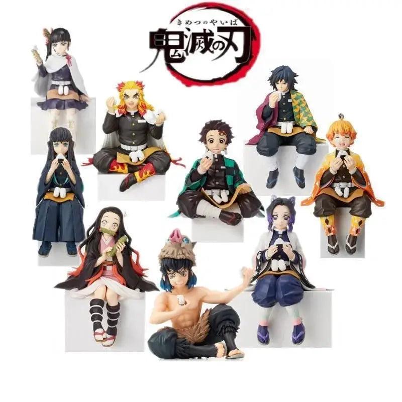  Demon Slayer Action Figure Set Premium PVC Collectible -  ToylandEU™