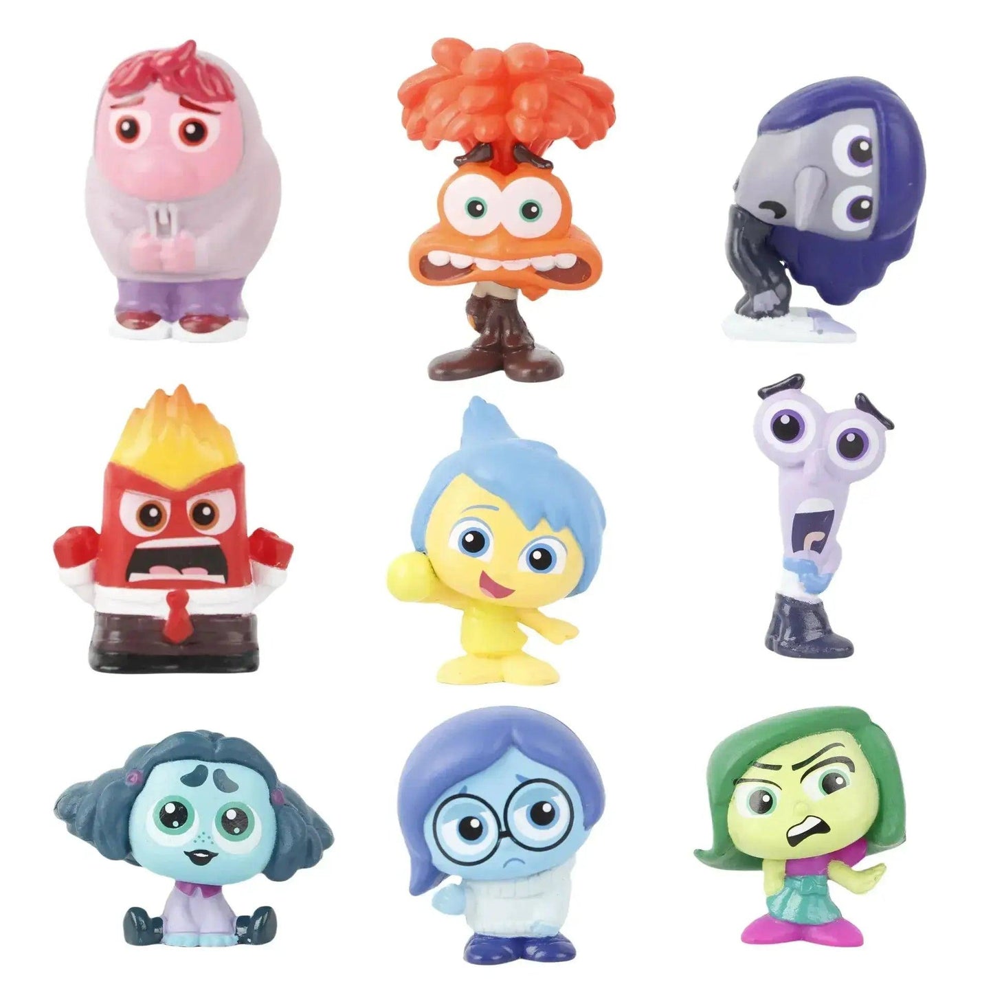  Inside Out Action Figure Set 9 Emotions Mini Figures -  ToylandEU™