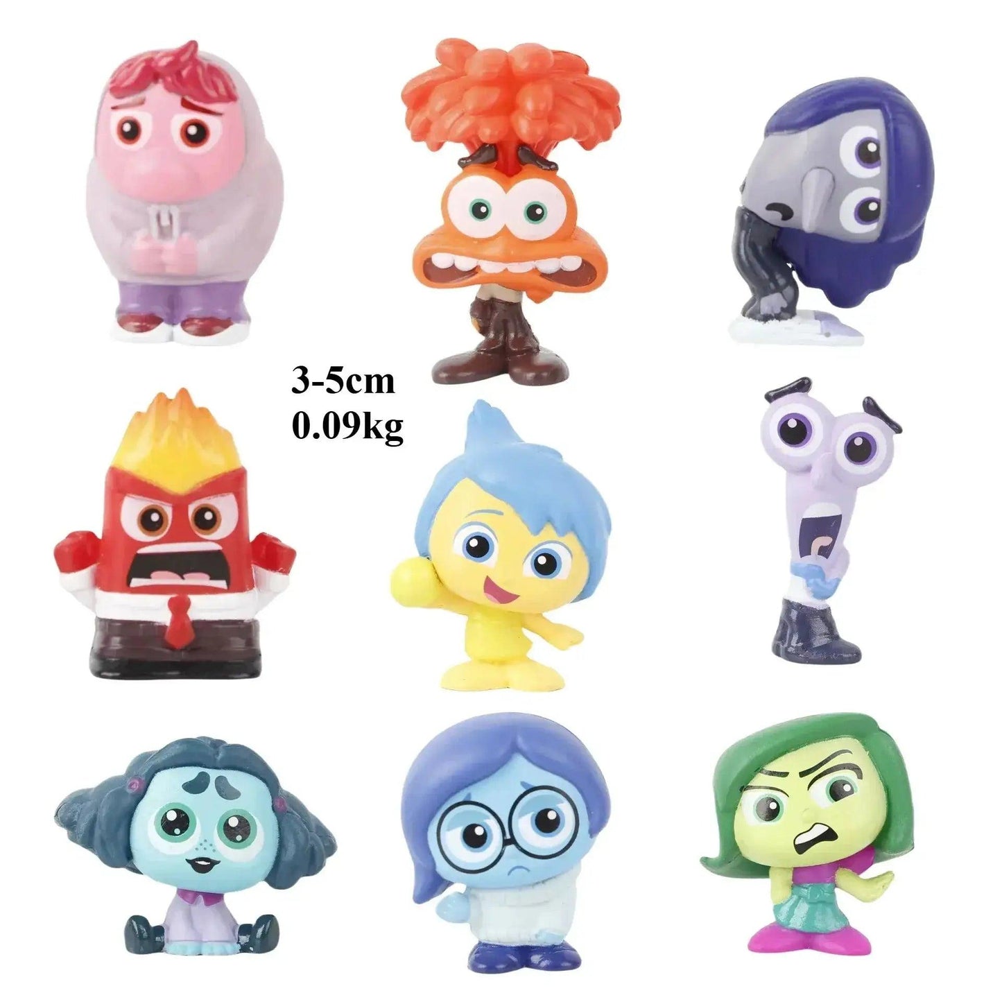 Inside Out Action Figure Set 9 Emotions Mini Figures -  ToylandEU™