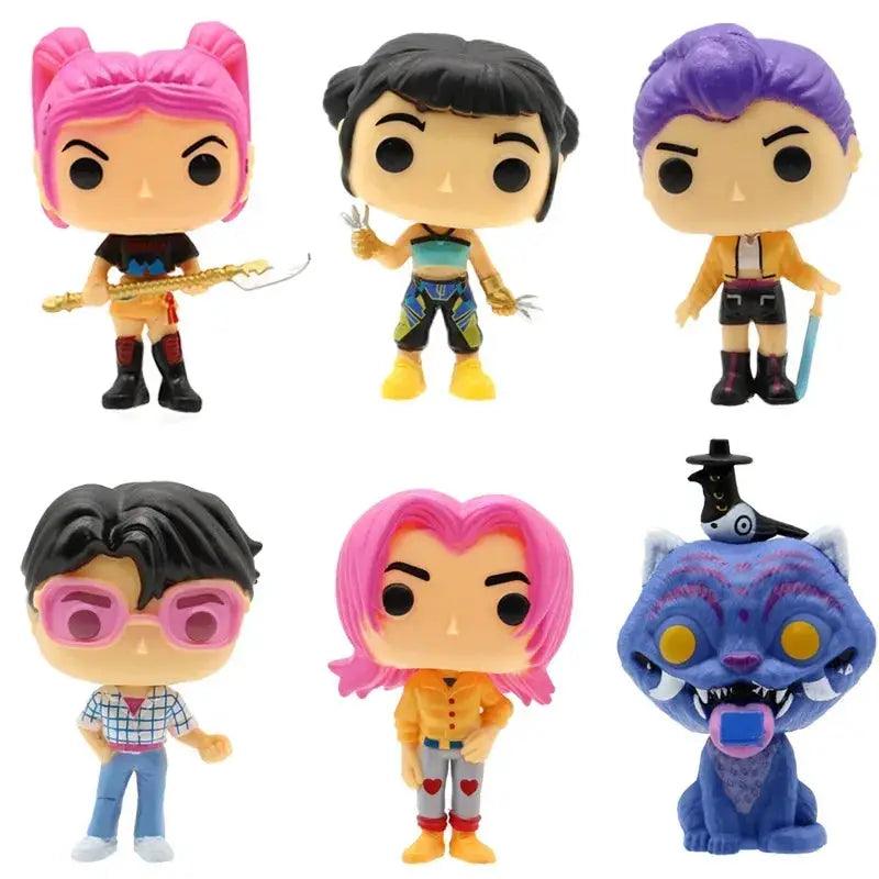  Six In One Kpop Demon Hunters Action Figure Collection -  ToylandEU™