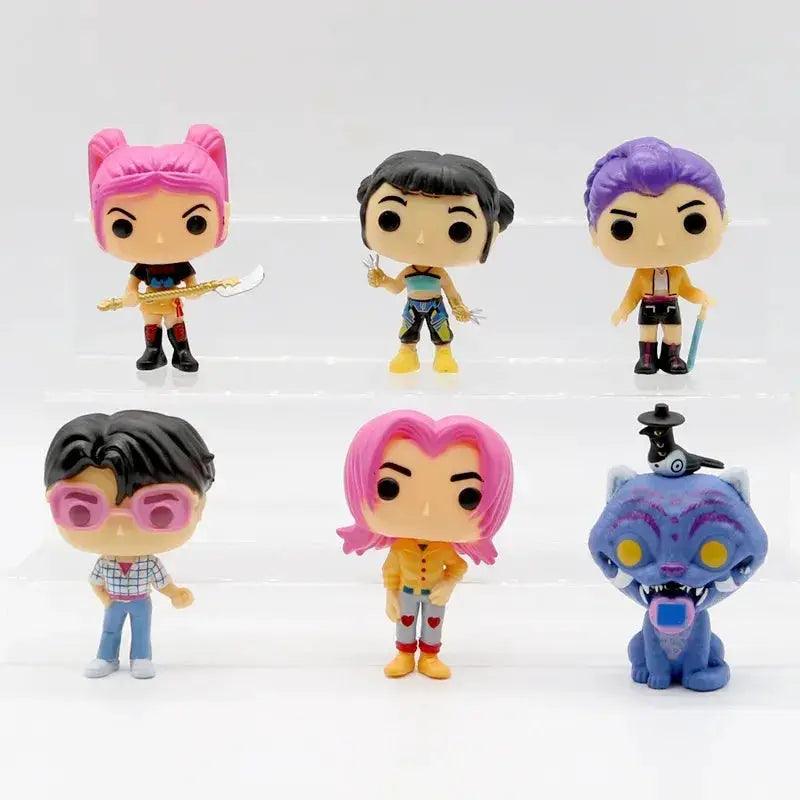  Six In One Kpop Demon Hunters Action Figure Collection -  ToylandEU™