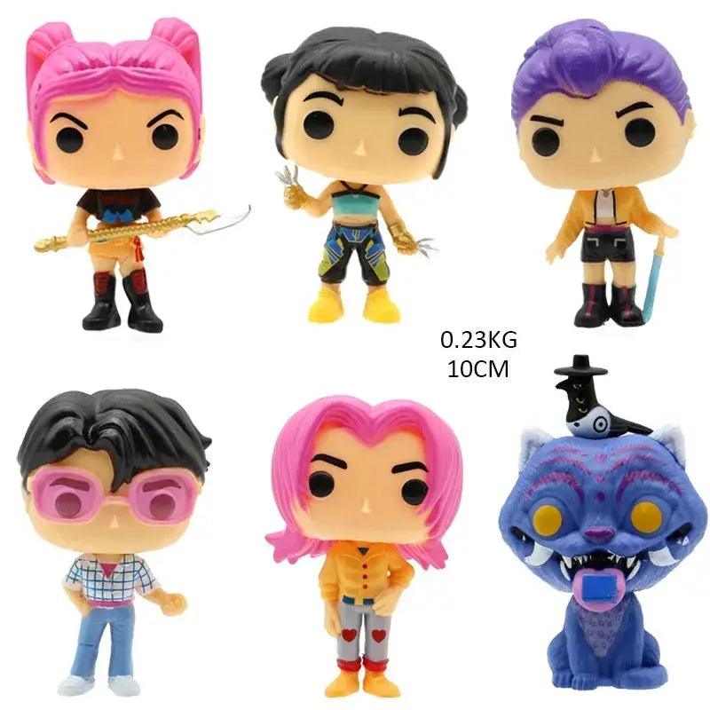  Six In One Kpop Demon Hunters Action Figure Collection -  ToylandEU™