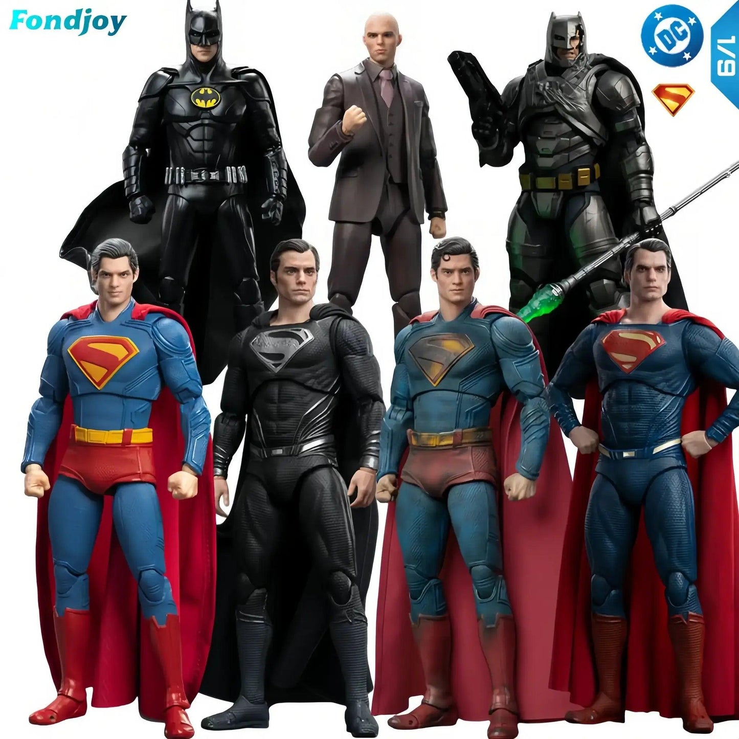  Superman Action Figure PVC Jointed Movable Toy Gift -  ToylandEU™