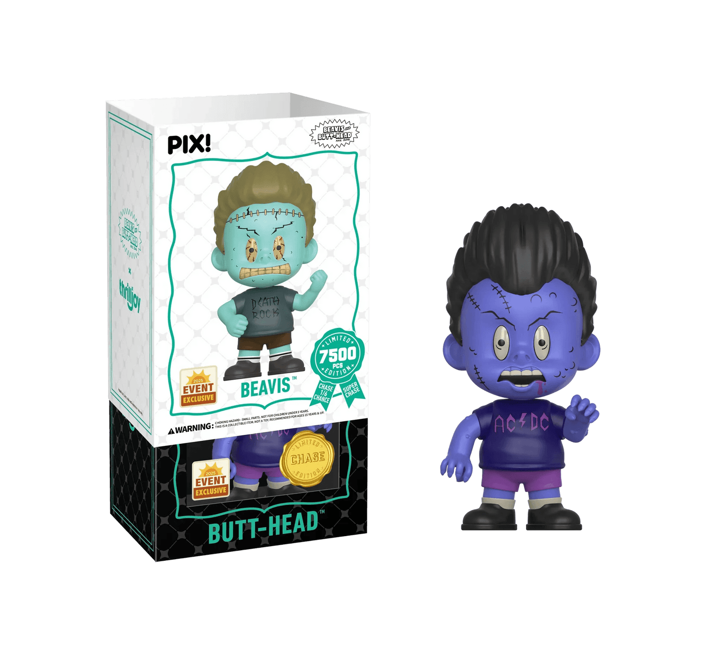 Action Figure | [Thrilljoy] [EXCLUSIVE] MTV's Beavis and Butt-Hea