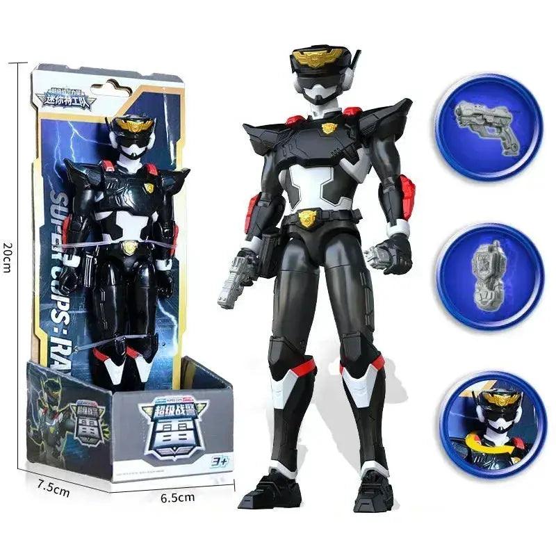  Unisex Police Transformation Action Figure Toy Robot Mini Agent Simulation Animal Theme -  ToylandEU™
