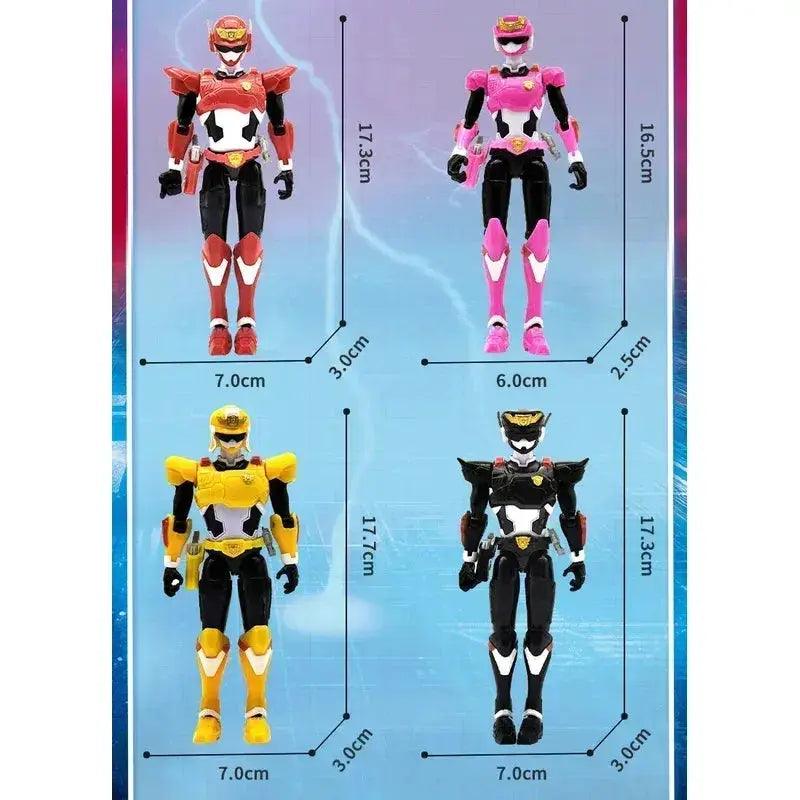 Unisex Police Transformation Action Figure Toy Robot Mini Agent Simulation Animal Theme -  ToylandEU™