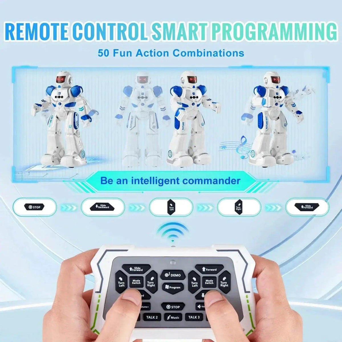  VEVOR Remote Control Dancing Robot Toy with Gesture Sensor for Kids 3+ - Fun Singing and Walking Action Figure Gift -  ToylandEU™