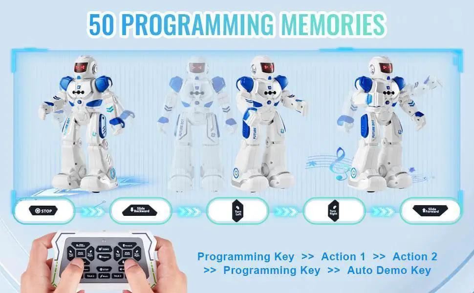  VEVOR Remote Control Dancing Robot Toy with Gesture Sensor for Kids 3+ - Fun Singing and Walking Action Figure Gift -  ToylandEU™