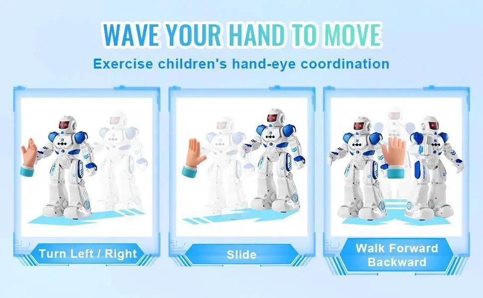  VEVOR Remote Control Dancing Robot Toy with Gesture Sensor for Kids 3+ - Fun Singing and Walking Action Figure Gift -  ToylandEU™