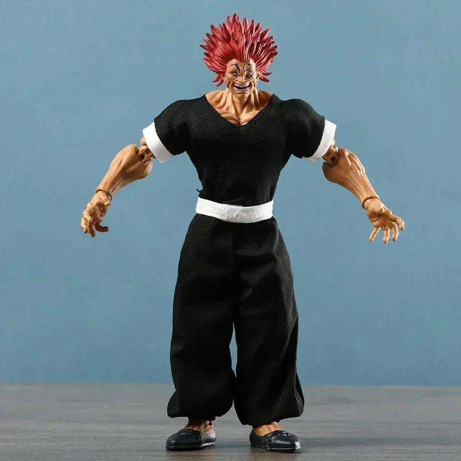  Yujiro Hanma One Twelfth Scale PVC Action Figure 20.5 cm Baki Hanma Son of Ogre Figure -  ToylandEU™