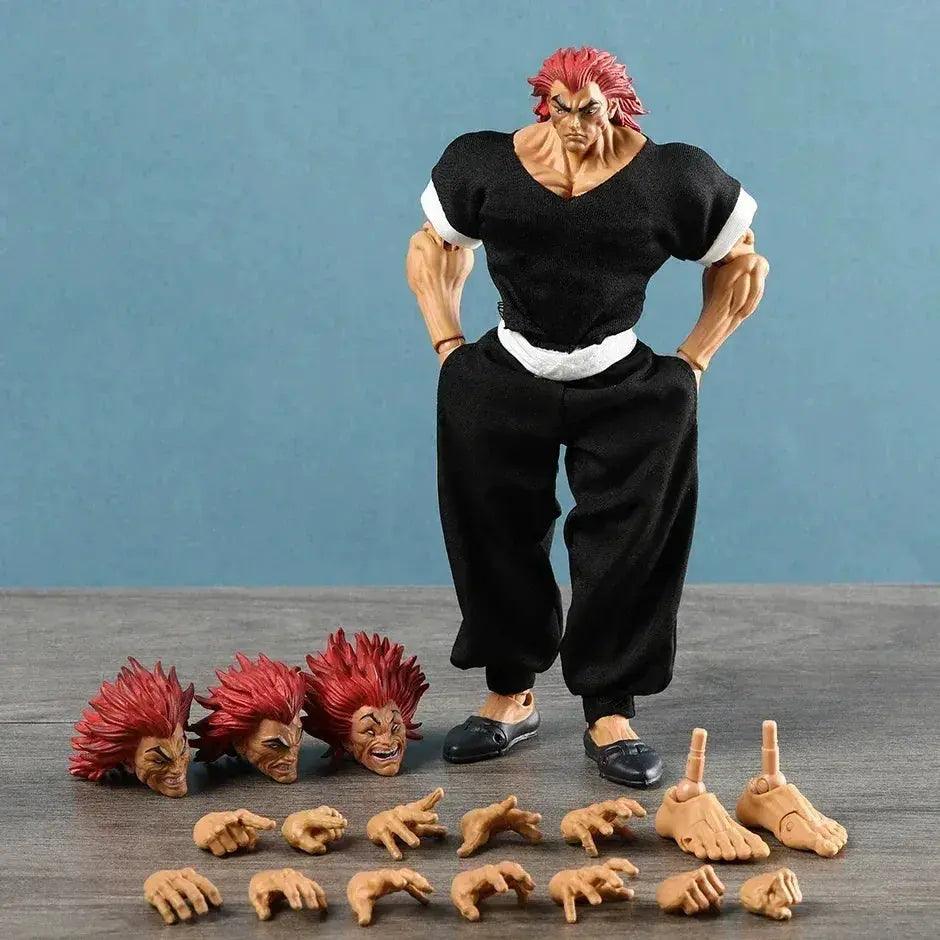  Yujiro Hanma One Twelfth Scale PVC Action Figure 20.5 cm Baki Hanma Son of Ogre Figure -  ToylandEU™