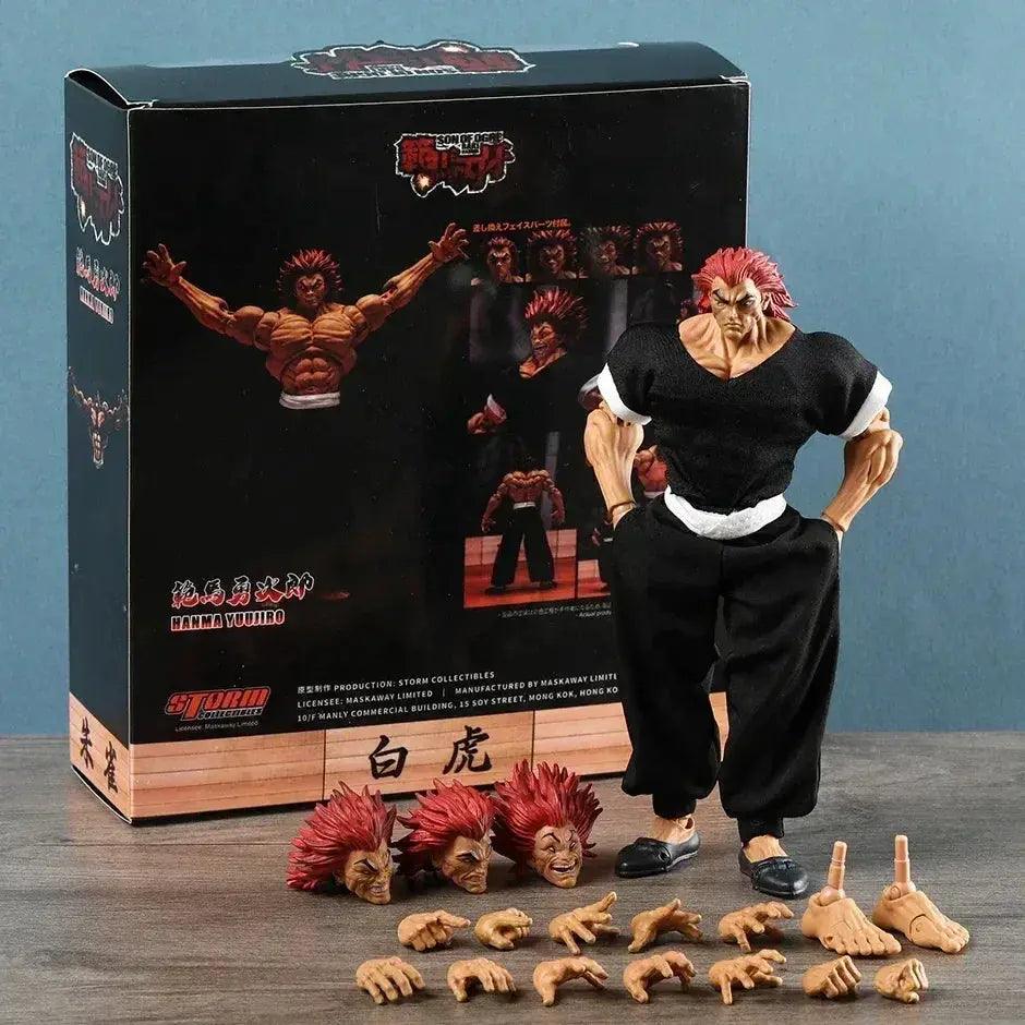  Yujiro Hanma One Twelfth Scale PVC Action Figure 20.5 cm Baki Hanma Son of Ogre Figure -  ToylandEU™