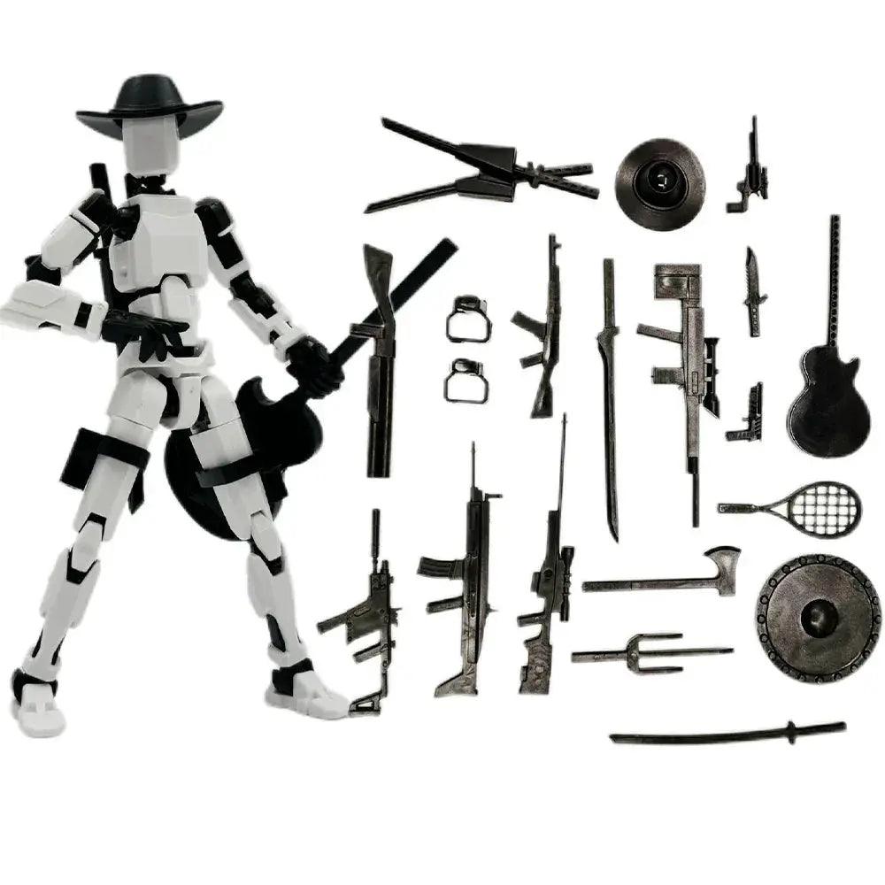  3D Printed Movable Action Figures Swordsman Robot Toy -  ToylandEU™