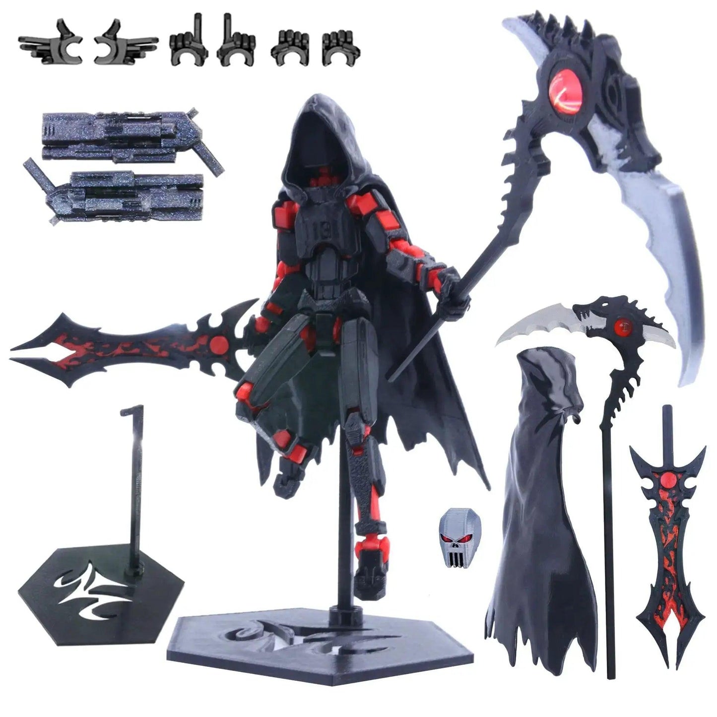  3D Printed Movable Action Figures Swordsman Robot Toy -  ToylandEU™