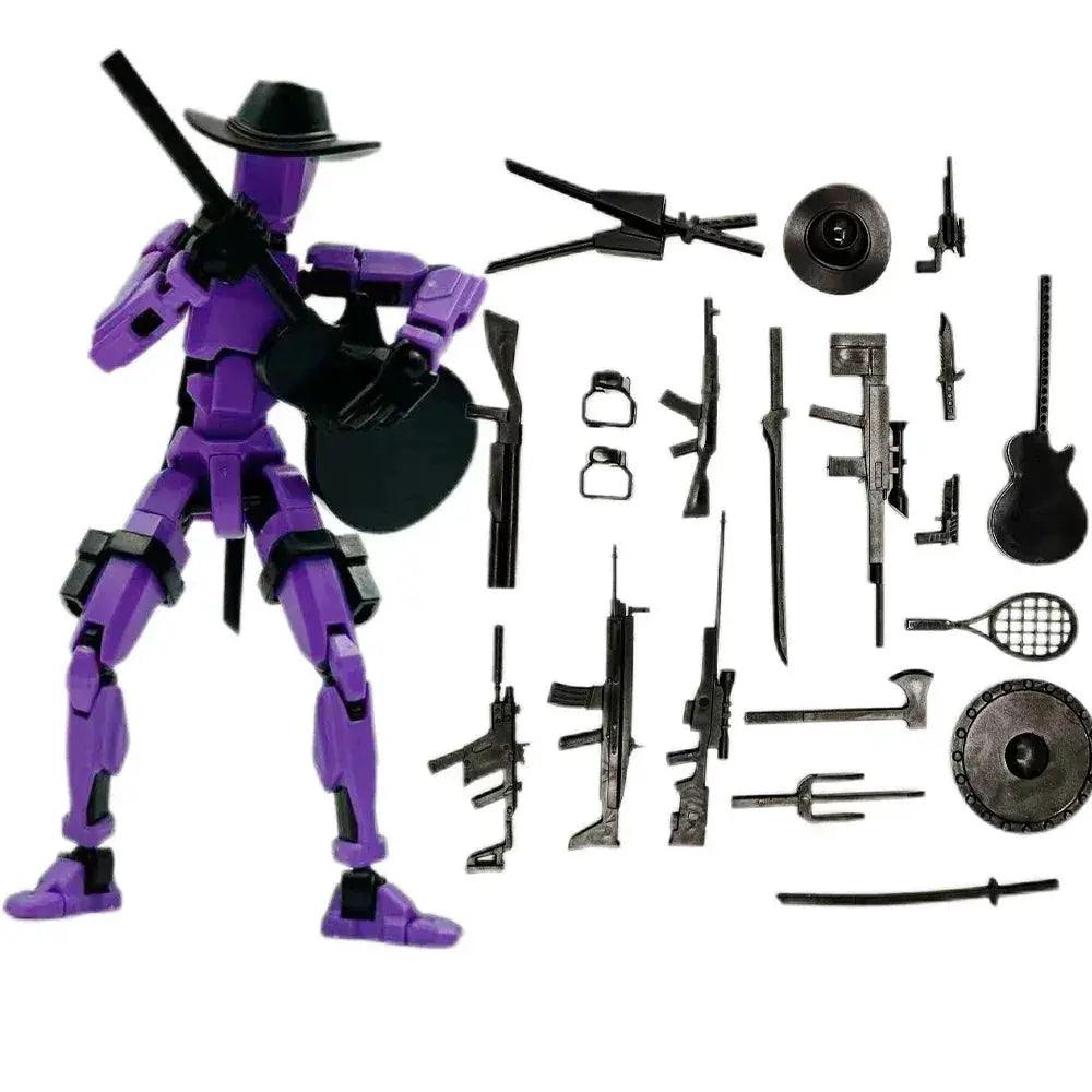  3D Printed Movable Action Figures Swordsman Robot Toy -  ToylandEU™