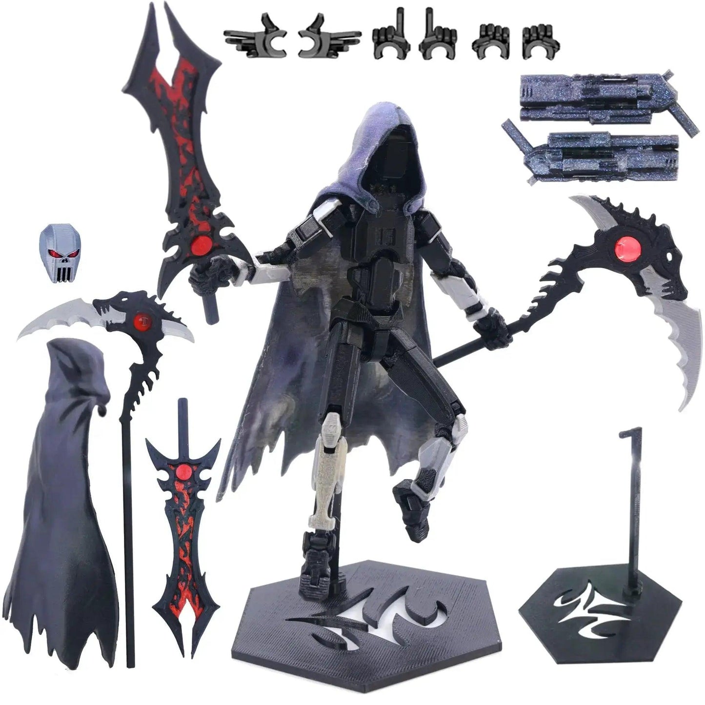  3D Printed Movable Action Figures Swordsman Robot Toy -  ToylandEU™