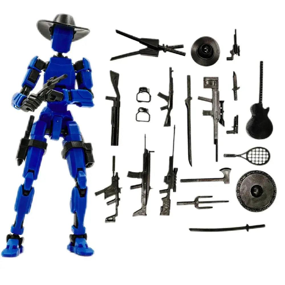  3D Printed Movable Action Figures Swordsman Robot Toy -  ToylandEU™