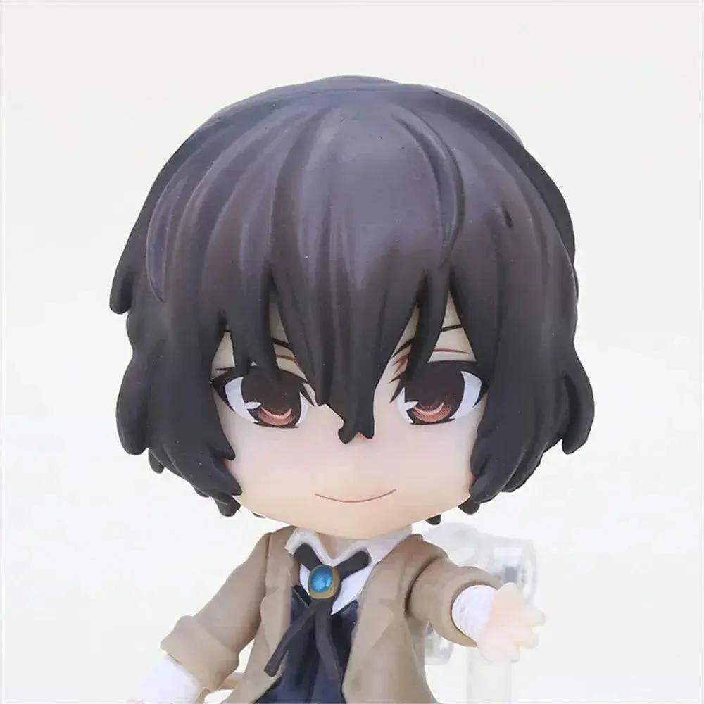 Action Figures Bungo Stray Dogs, Dazai Osamu, Nakahara Chuuya, Kawaii Chibi Cute Anime Figurines 10 cm - ToylandEU