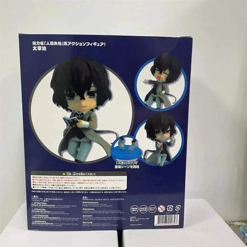 Action Figures Bungo Stray Dogs, Dazai Osamu, Nakahara Chuuya, Kawaii Chibi Cute Anime Figurines 10 cm - ToylandEU