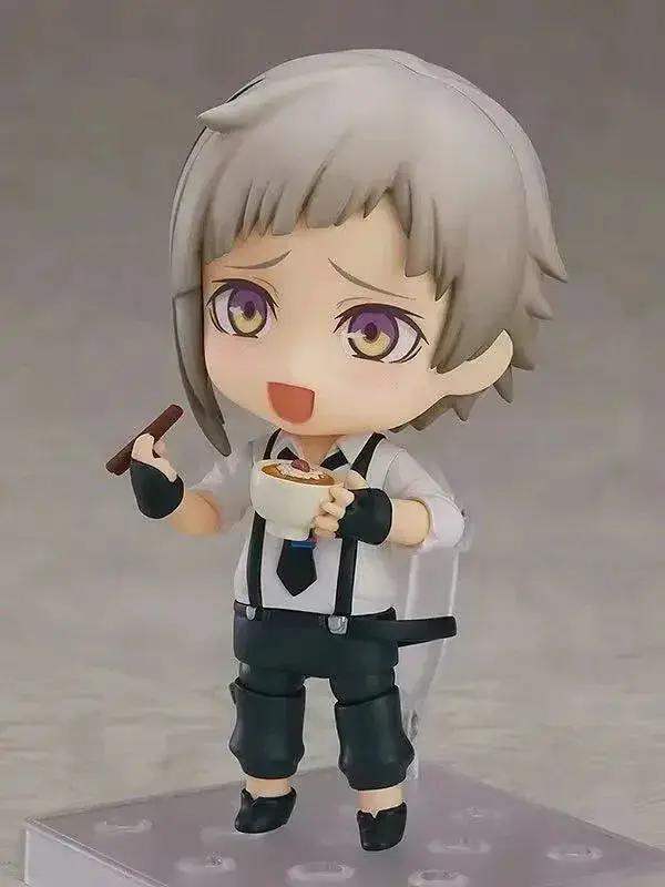 Action Figures Bungo Stray Dogs, Nakajima Atsushi, Dazai Osamu, Kawaii Chibi Cute Anime Figurines Collector 10 cm - ToylandEU