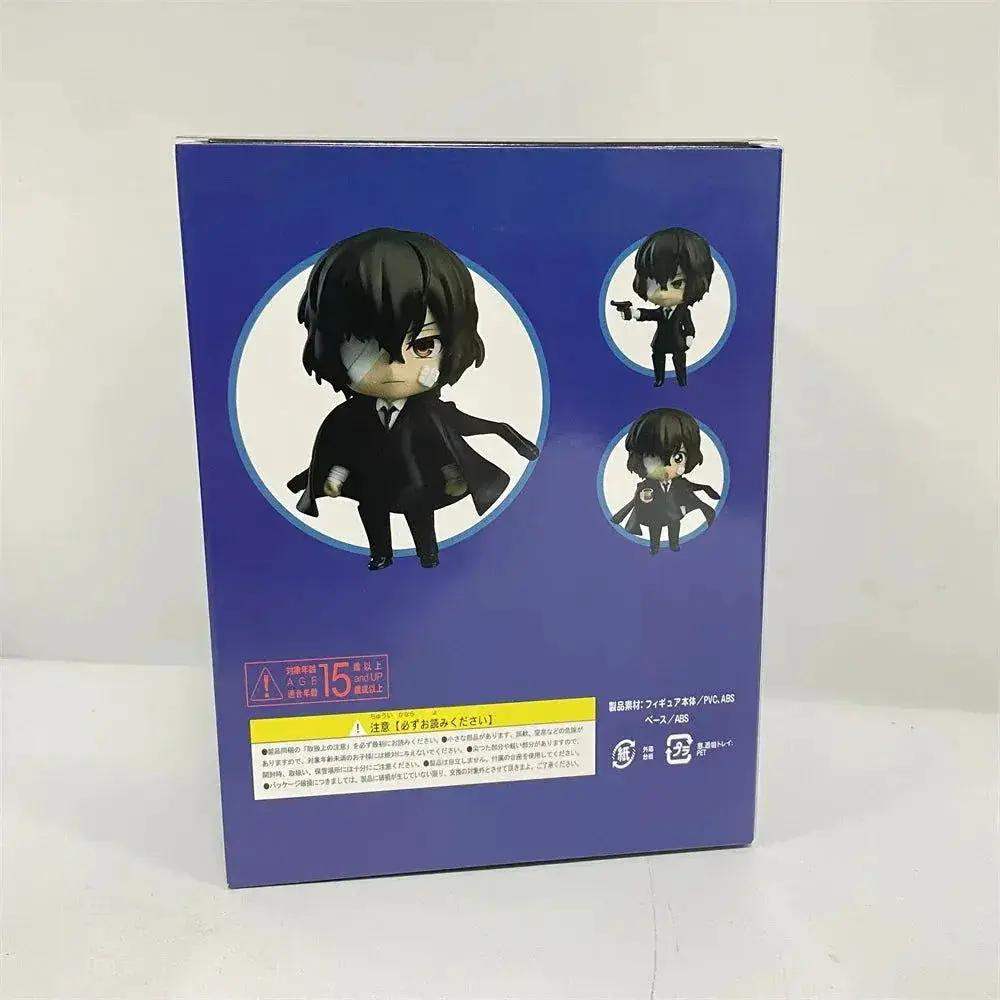 Action Figures Bungo Stray Dogs, Nakajima Atsushi, Dazai Osamu, Kawaii Chibi Cute Anime Figurines Collector 10 cm - ToylandEU