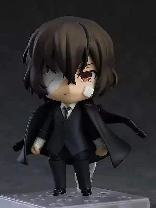 Action Figures Bungo Stray Dogs, Nakajima Atsushi, Dazai Osamu, Kawaii Chibi Cute Anime Figurines Collector 10 cm - ToylandEU
